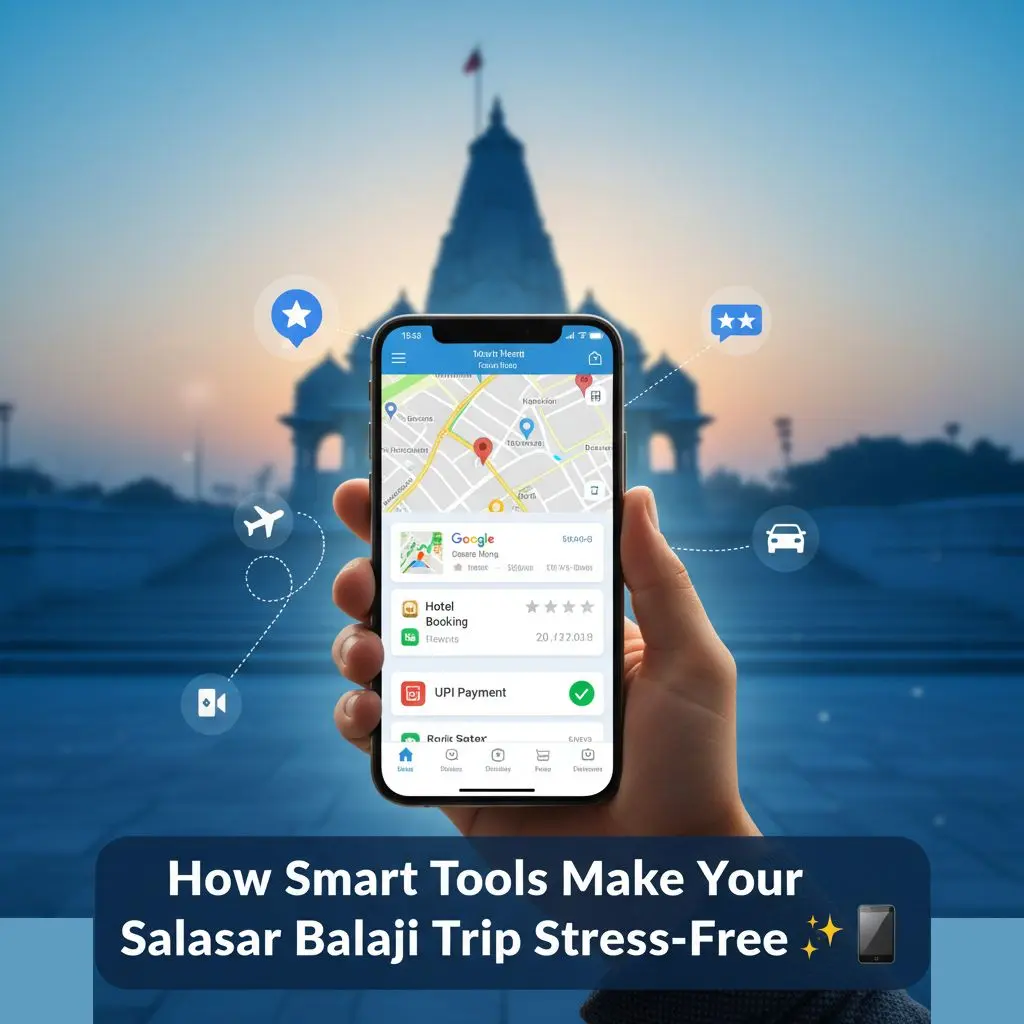 10 Smart Ways Online Tools Make Your Salasar Balaji Visit Hassle-Free
