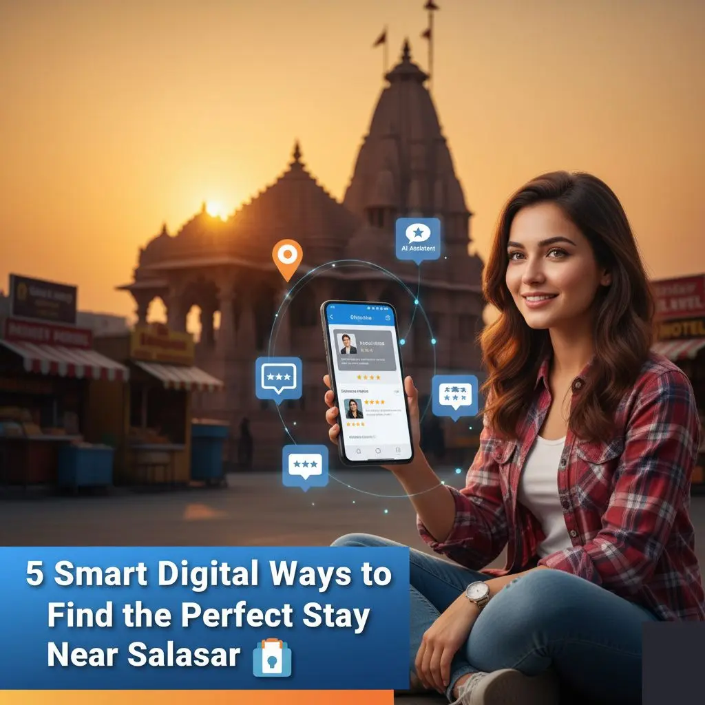 5 Smart Digital Ways to Find the Best Stay Near Salasar Balaji Dham
