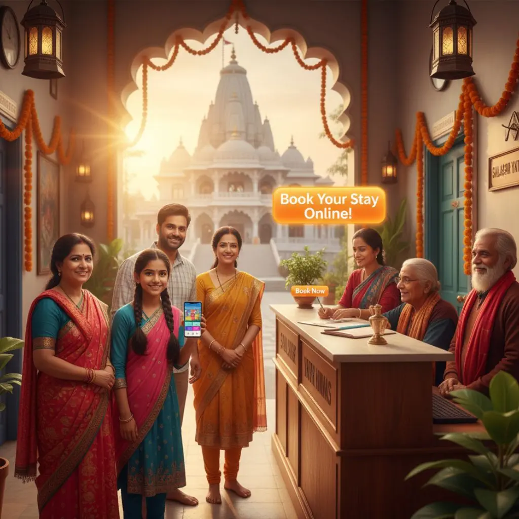 Boost bookings with Dharamshala promotion Salasar Balaji. Learn online marketing, booking strategies, and local SEO for temple-area dharamshalas.