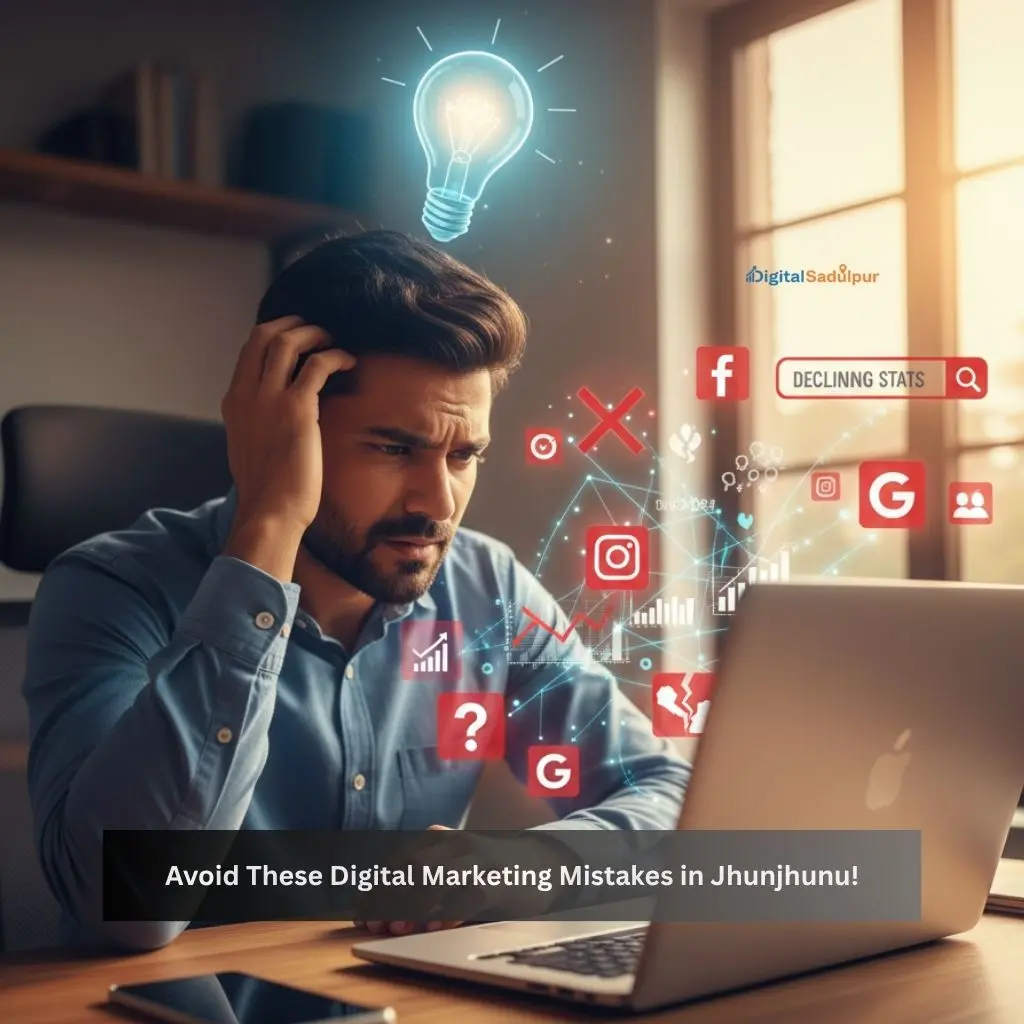 Digital Marketing Mistakes in Jhunjhunu to Avoid