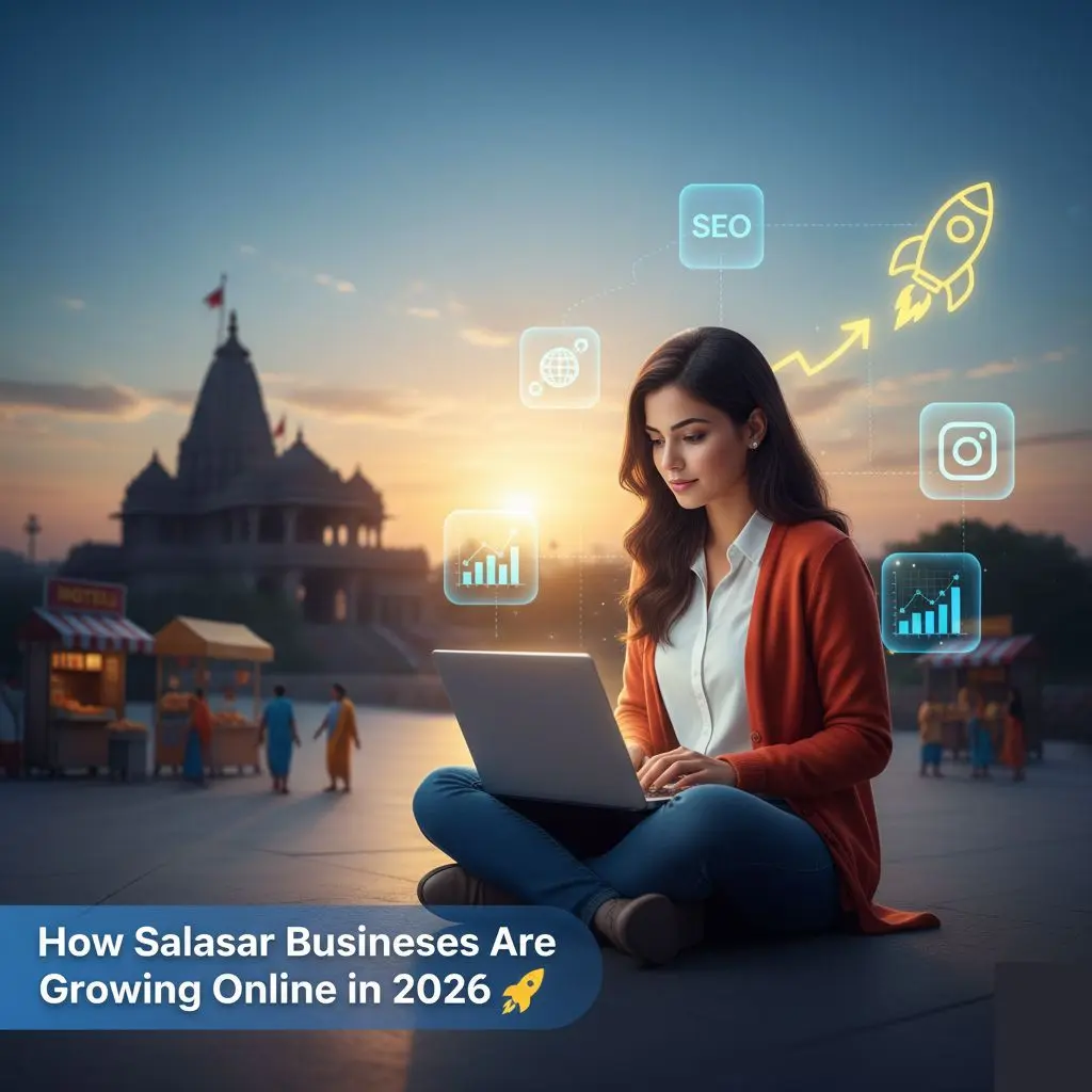 Digital Marketing in Salasar Balaji Dham  Complete SEO & Ads