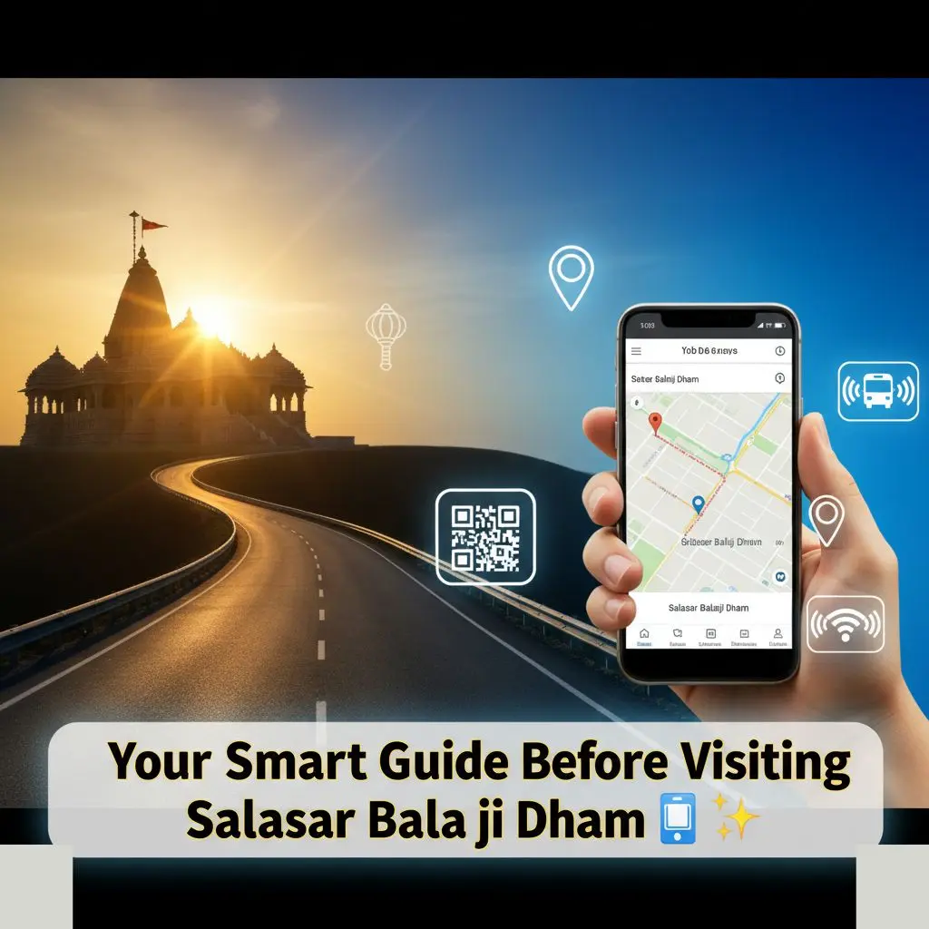 Discover how a Digital Travel Companion can make your Salasar Balaji Dham visit easier in 2025 — routes, tools, and smart tips for a smooth journey.
