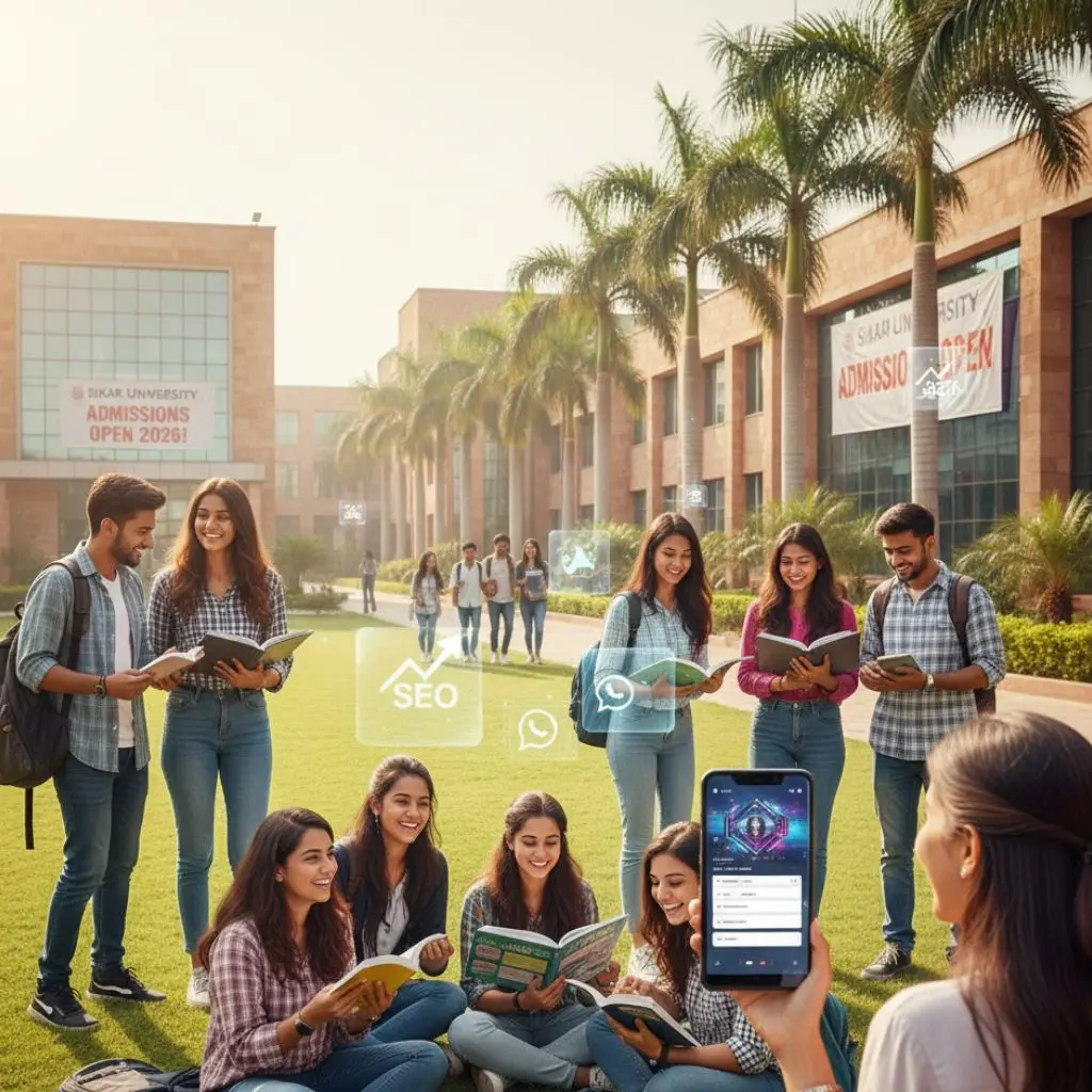 Discover how colleges in Sikar attract more students in 2026 using modern digital marketing, SEO, social media, and smart local campaigns.