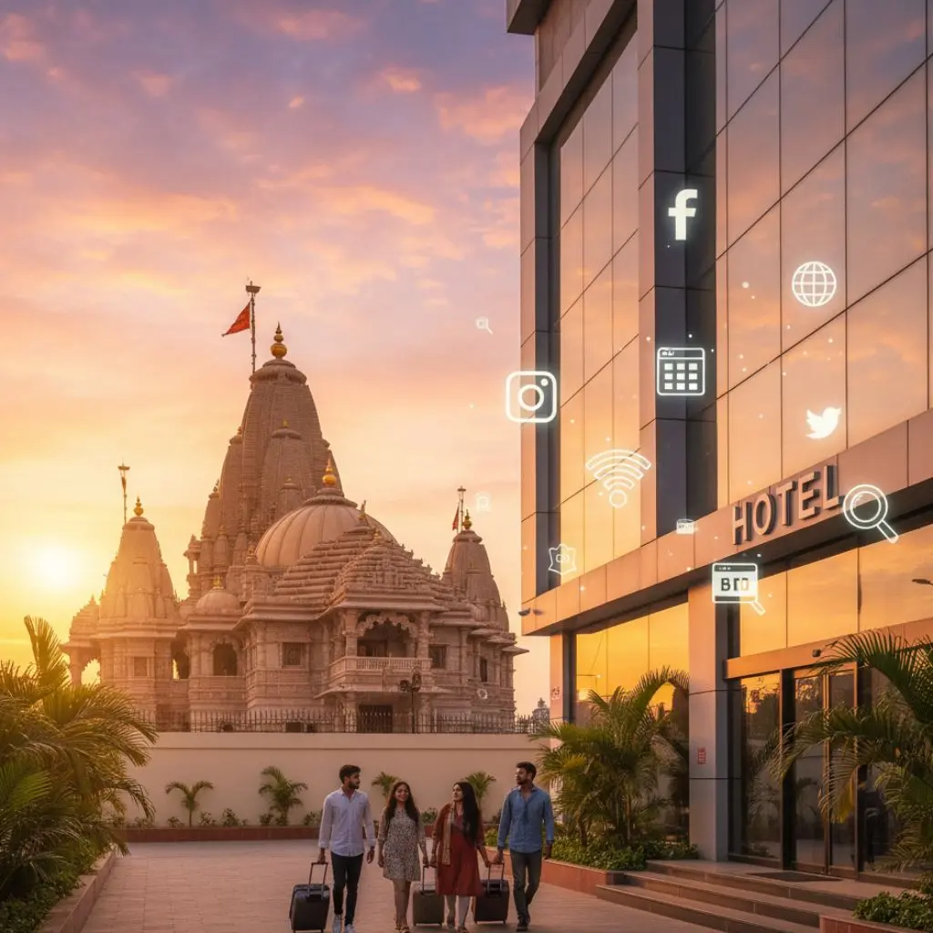 Discover proven hotel marketing Salasar Balaji Dham strategies for 2026. Boost bookings with Local SEO and online promotion for temple-area hotels.
