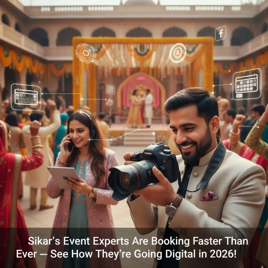 Discover smart digital strategies for event marketing in Sikar to boost bookings and wedding photographer promotion in Sikar this 2026.