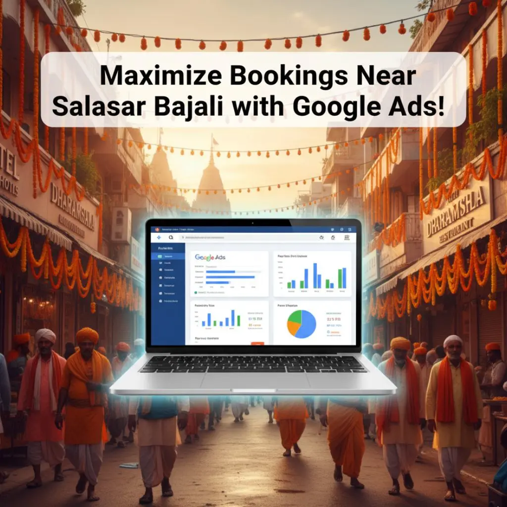 Drive more bookings and sales with Google Ads Salasar Balaji Dham. PPC marketing temple-area business strategies for maximum ROI in 2026.