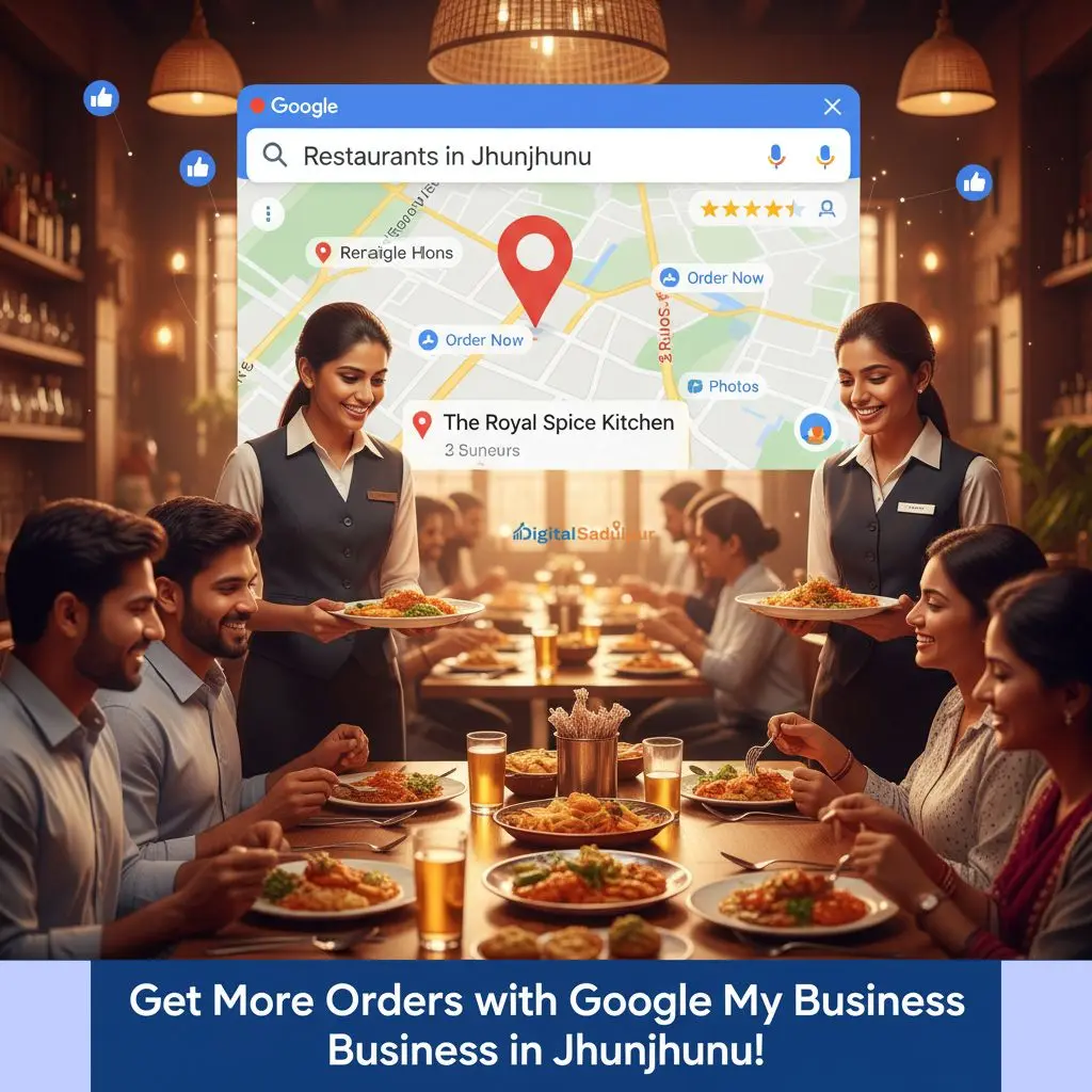 Google My Business in Jhunjhunu for Restaurant Growth