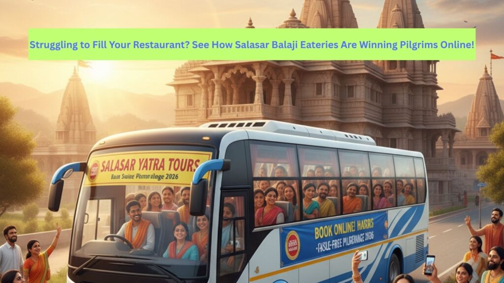 Learn effective travel agency marketing for Salasar Balaji Dham tours. Boost bookings with online promotion & digital strategies for temple tour operators.