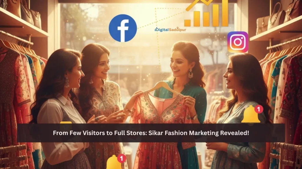 How Fashion Stores in Sikar Can Increase Sales Using Digital Marketing in 2026