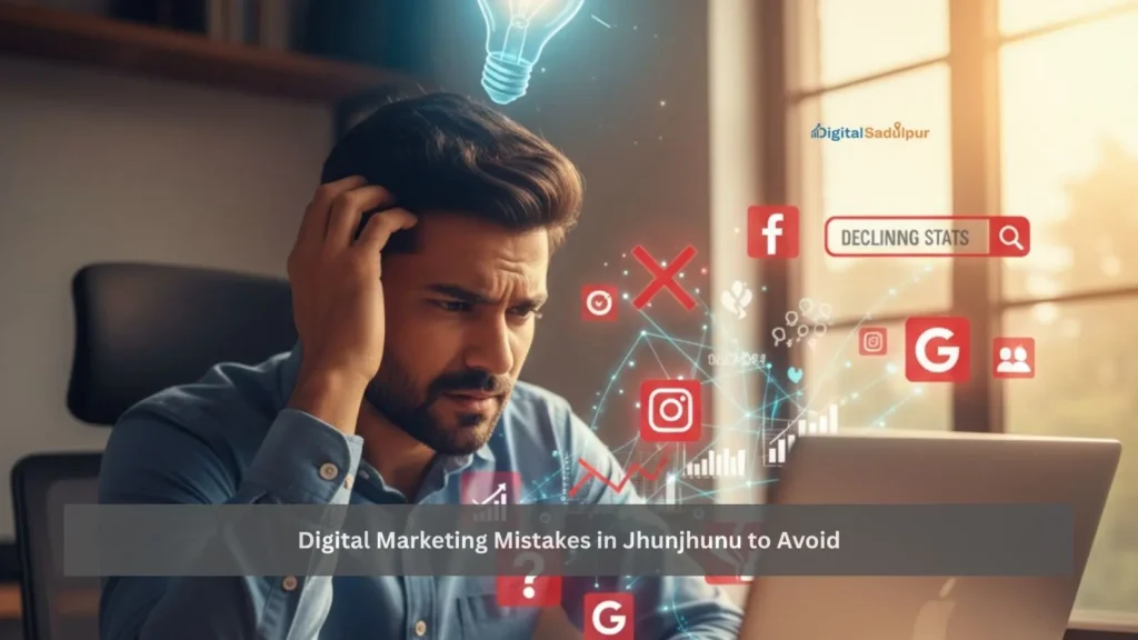 Avoid These 5 Digital Marketing Mistakes in Jhunjhunu to Boost Your Business Growth
